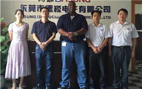 美國TTI集團Homelite?戶外園藝工具負責人蒞臨我司參觀指導