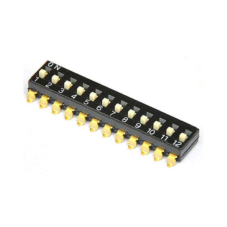 2.54mm撥碼開關SMT