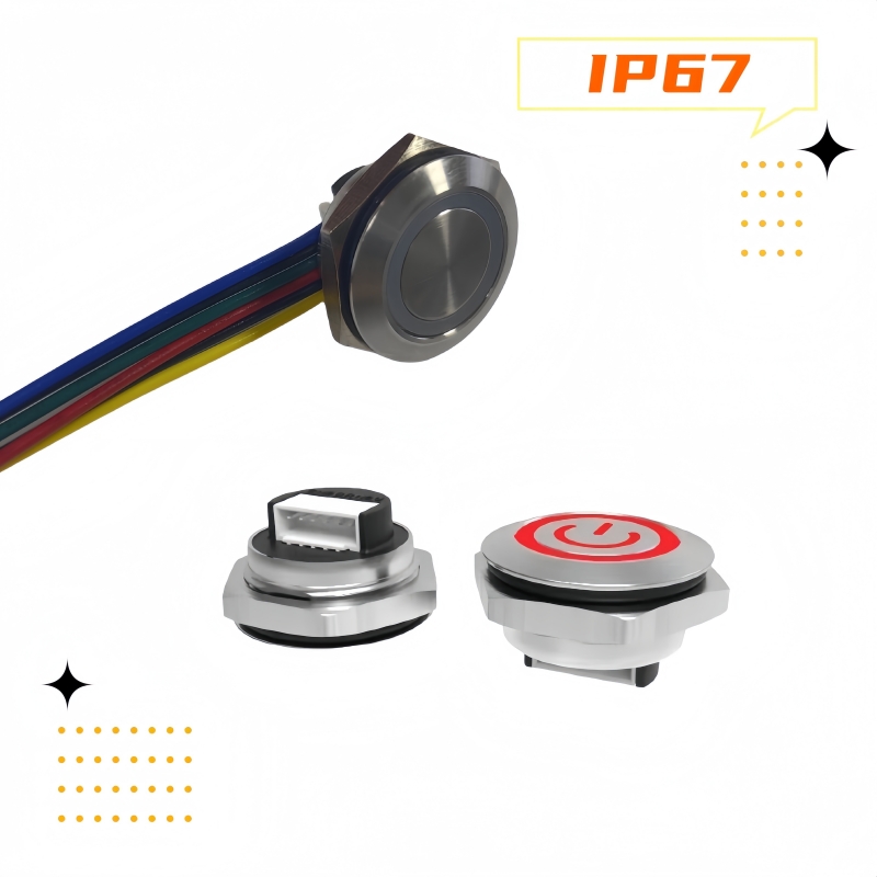 掃地車操控器金屬按鍵開關(guān)