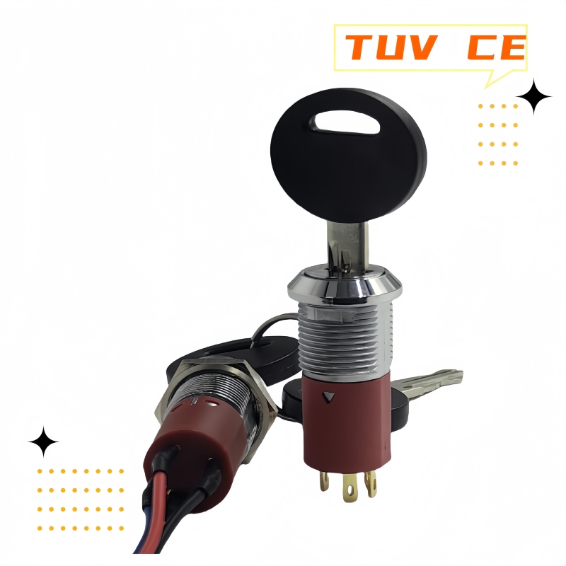 工程車輛控制面板啟動開關