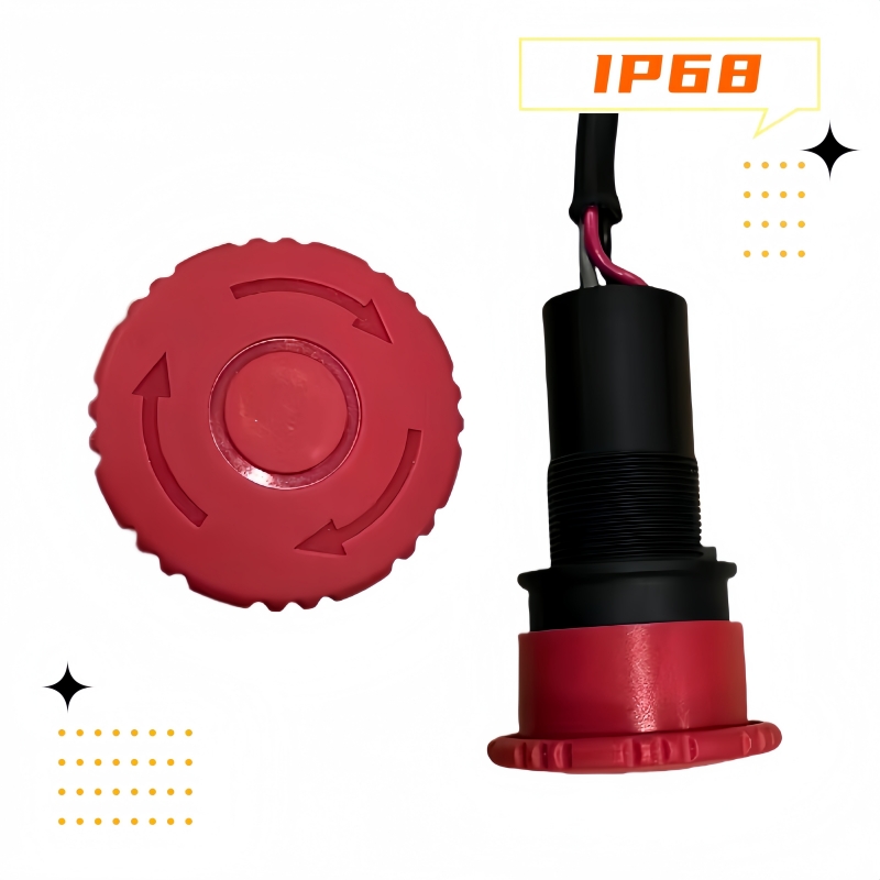 充電樁防水急停開關(guān)IP68